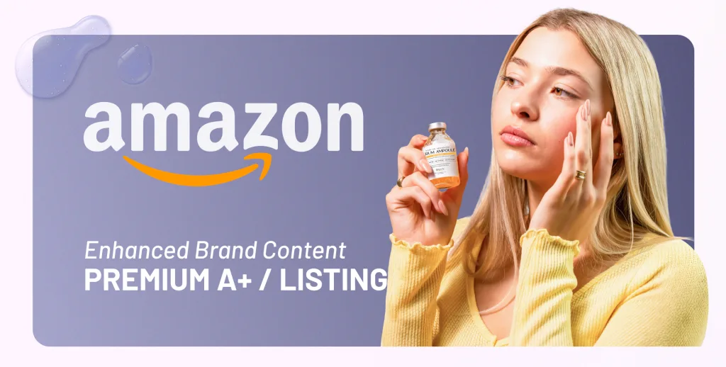 Listing images, A+ content and 3D renders for the Bruun Beauty Advanced Serums collection