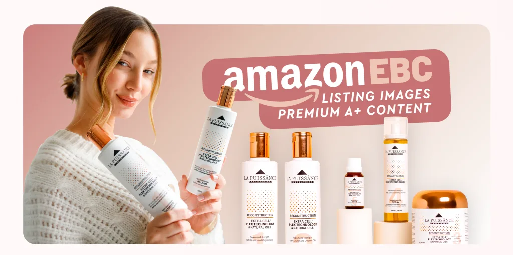 Amazon listing images and A+ content for the La Puissance Extra Cell Plex line